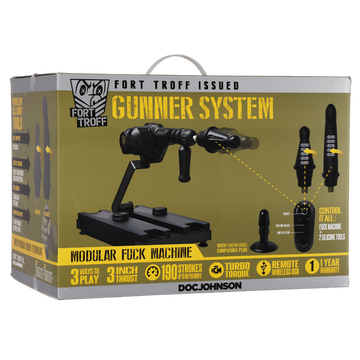 Gunner System - 3-In-1 Modular Fuck Machine