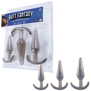 Butt Fantasy - Triple Tapered Anal Plug Set