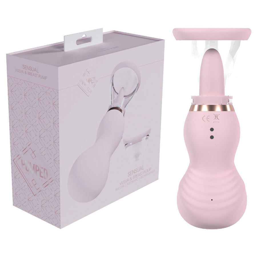 PUMPED Sensual Auto Vulva & Brest Pump - Pink