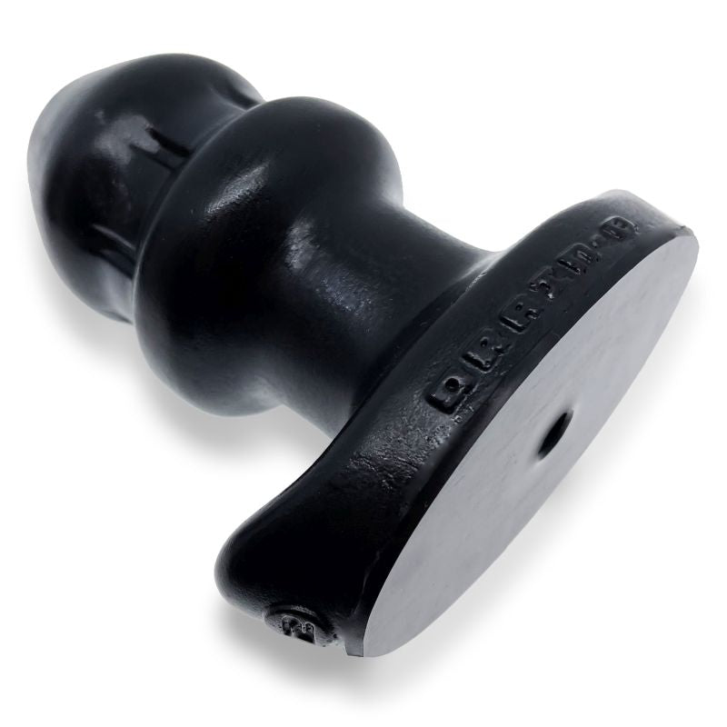 Drain O Flow Thru Buttplug Black